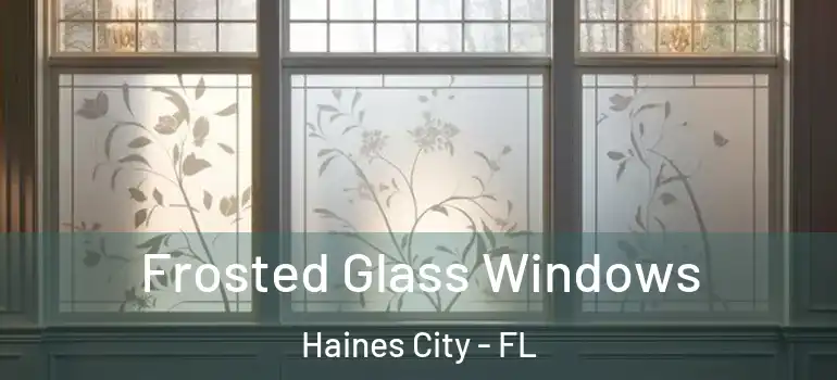  Frosted Glass Windows Haines City - FL