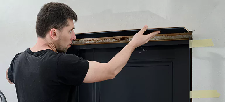 Wood Door Hole Repair in Haines City, FL