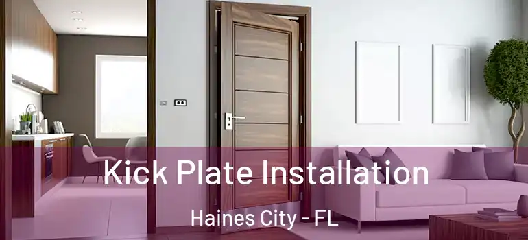  Kick Plate Installation Haines City - FL