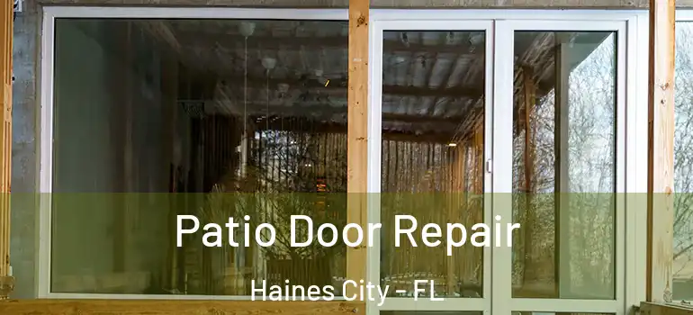  Patio Door Repair Haines City - FL