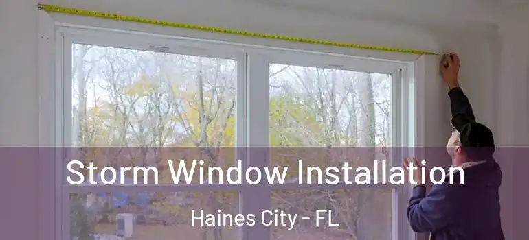  Storm Window Installation Haines City - FL