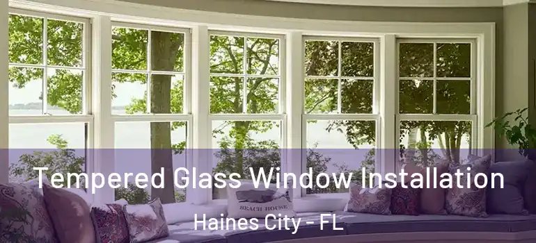  Tempered Glass Window Installation Haines City - FL
