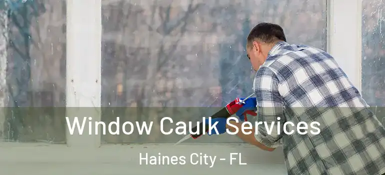  Window Caulk Services Haines City - FL