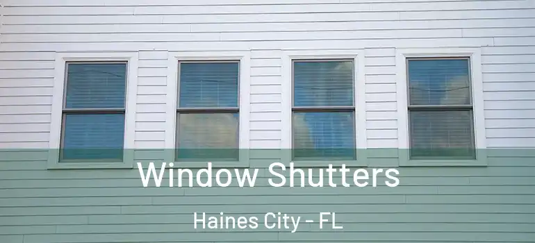  Window Shutters Haines City - FL
