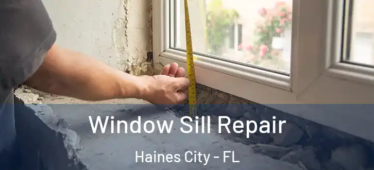  Window Sill Repair Haines City - FL